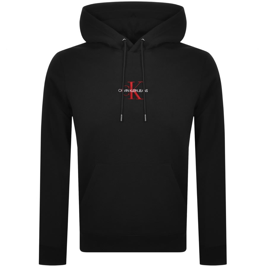 Alternative Image for ProductCalvin Klein Jeans Iconic Hoodie Black1